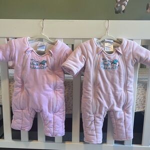 Magic Sleepsuit Pink Kids Pajamas Sleep Sack